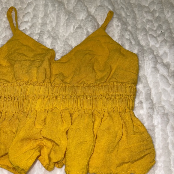 Yellow crop top size size - Picture 5 of 5
